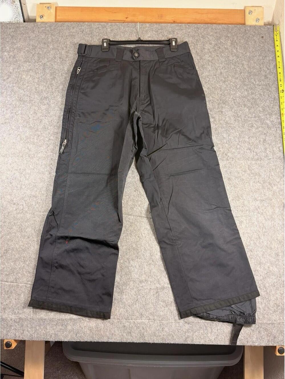 Spyder Mens Ski Snowboard Insulated Snow Pants Style Black Size Large